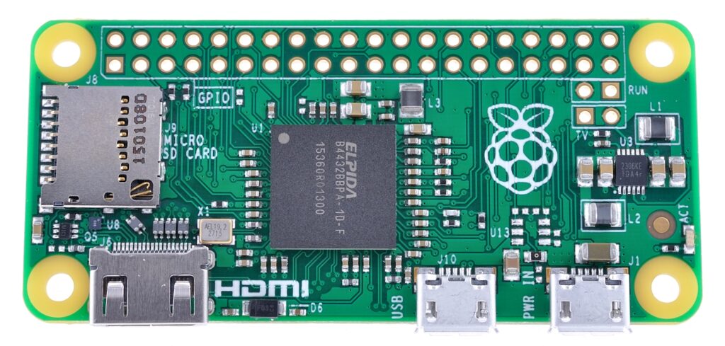 Le récemment lancé « PiZero »