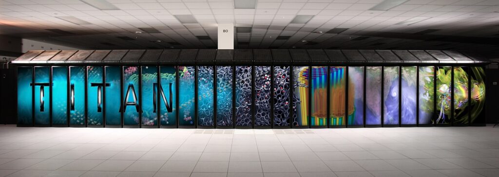 Image du super ordinateur Titan 